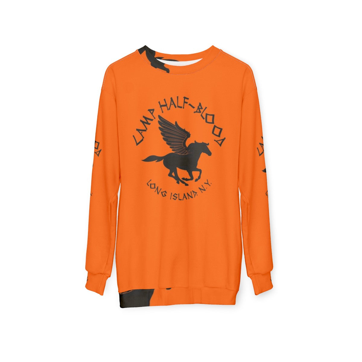 Camp Half-Blood Greek Mythology Sweatshirt - hanging