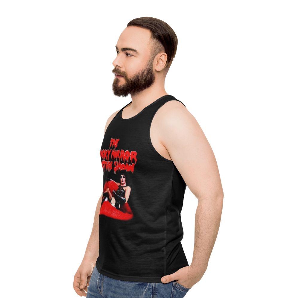 Rocky Horror Picture Show Unisex Grunge Music Tank Top - men side