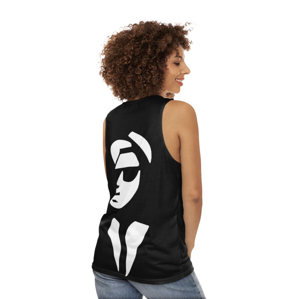 Skaman Unisex Ska Music Tank Top - women back