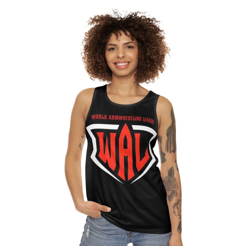 Unisex arm wrestling tank top - women