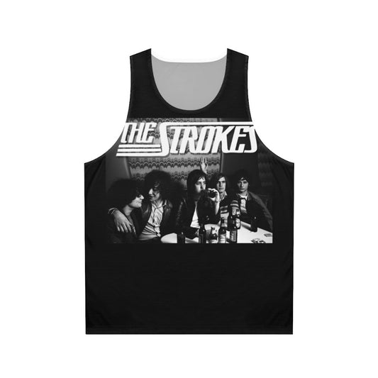 Unisex indie music inspired tank top