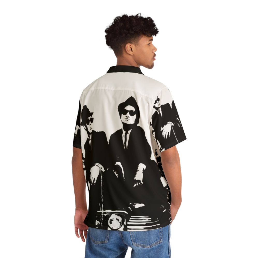 Blues Brothers Inspired BB Hawaiian Shirt - People Back