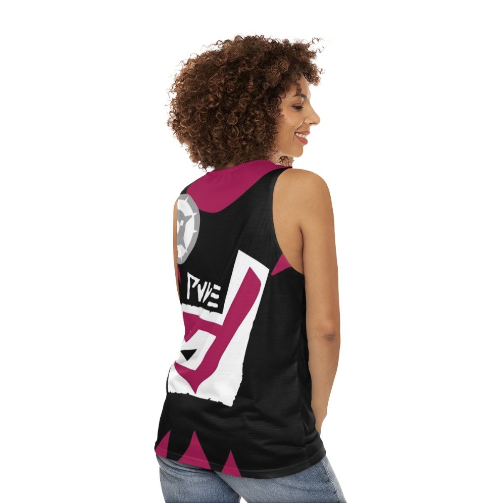 Team Yell Unisex Tank Top - women back