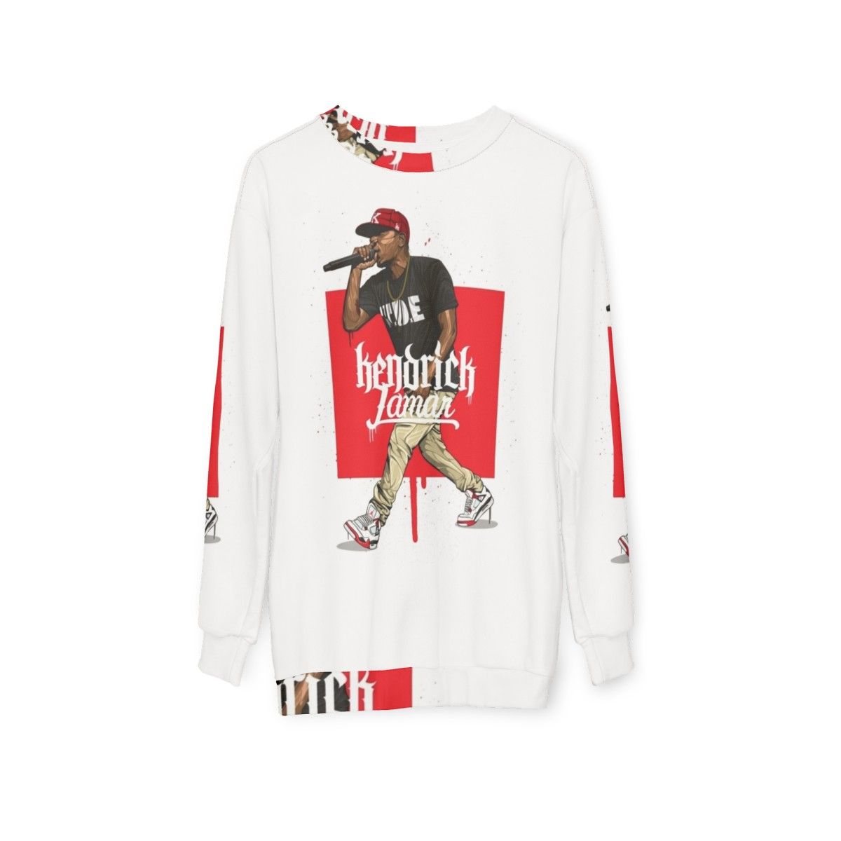 Kendrick Lamar TDE Sweatshirt - hanging