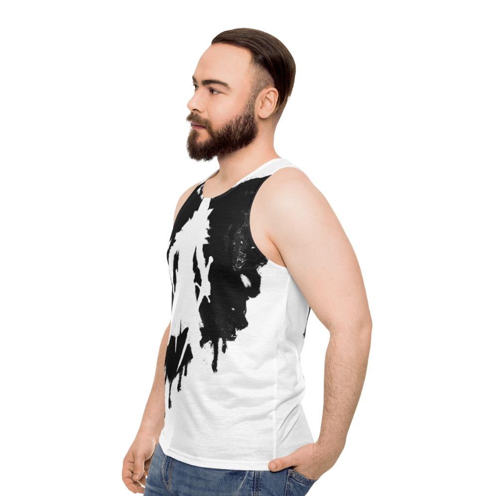 Castlevania inspired unisex tank top - men side