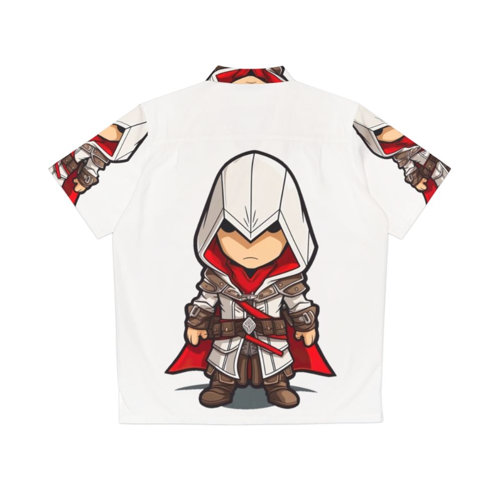 Chibi Assassin's Creed Hawaiian Shirt - Back