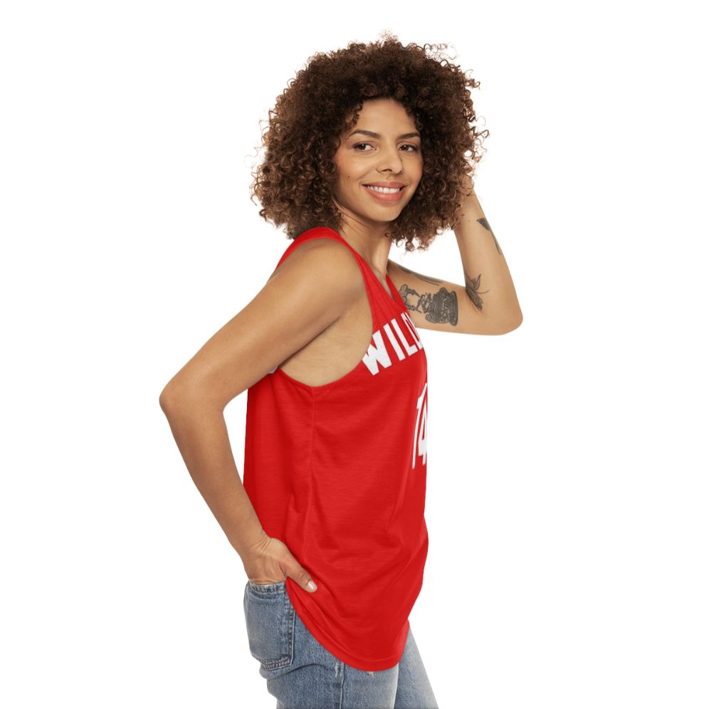 High School Musical Wildcats Basketball Sports Unisex Tank Top - women side