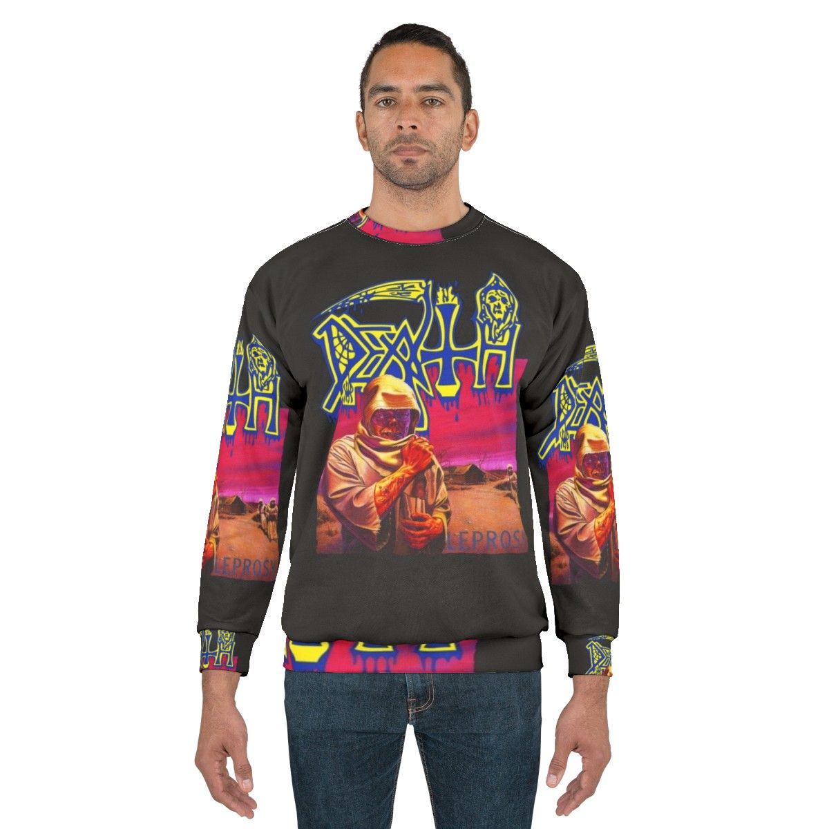 Death metal band classic sweatshirt - men