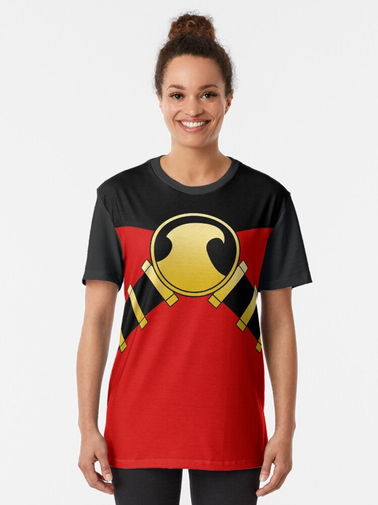 Red Robin superhero graphic t-shirt - Women