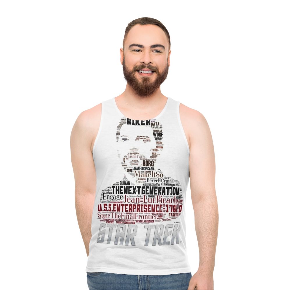 William Riker Star Trek TNG Unisex Tank Top - men