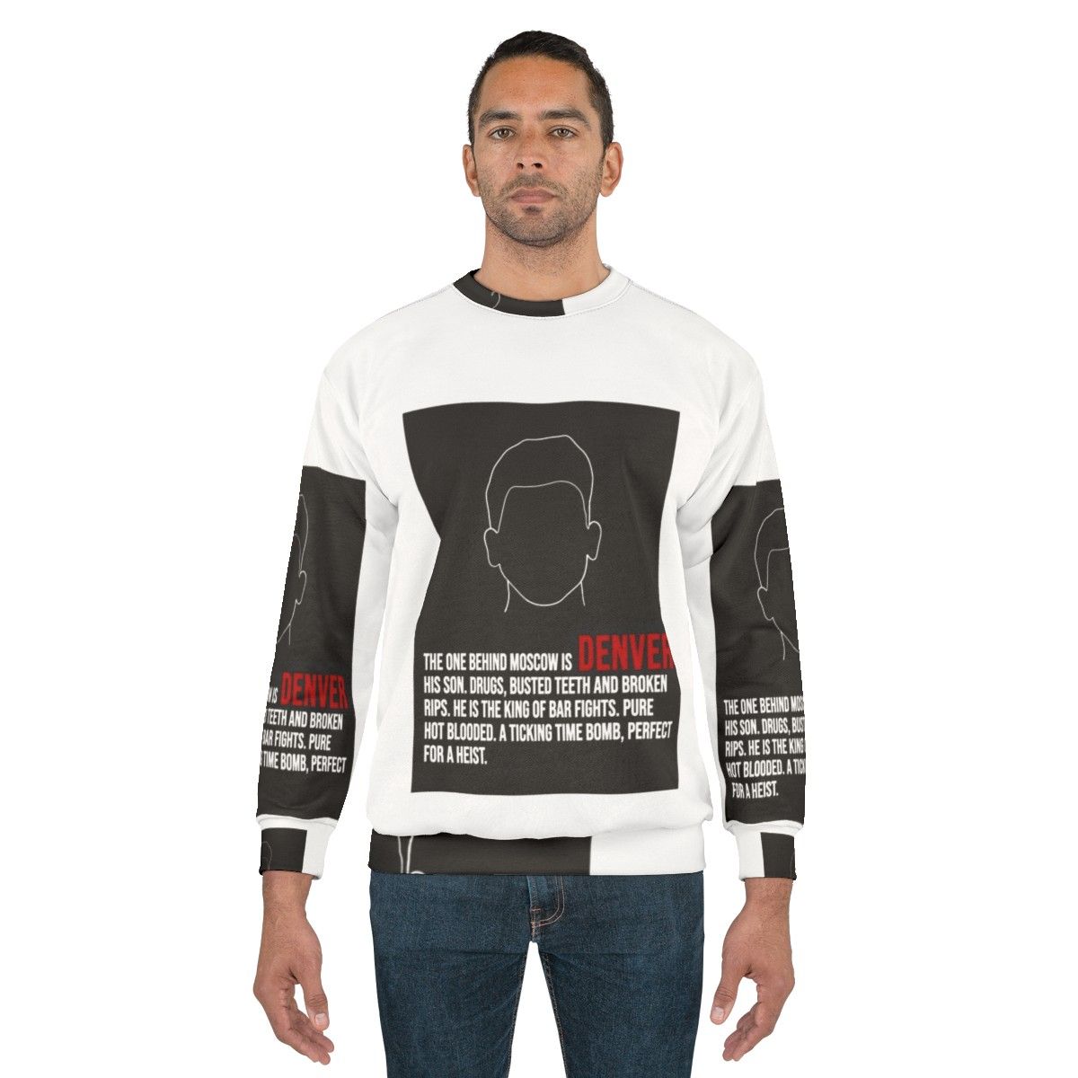 Money Heist Denver House of Money Sweatshirt - men