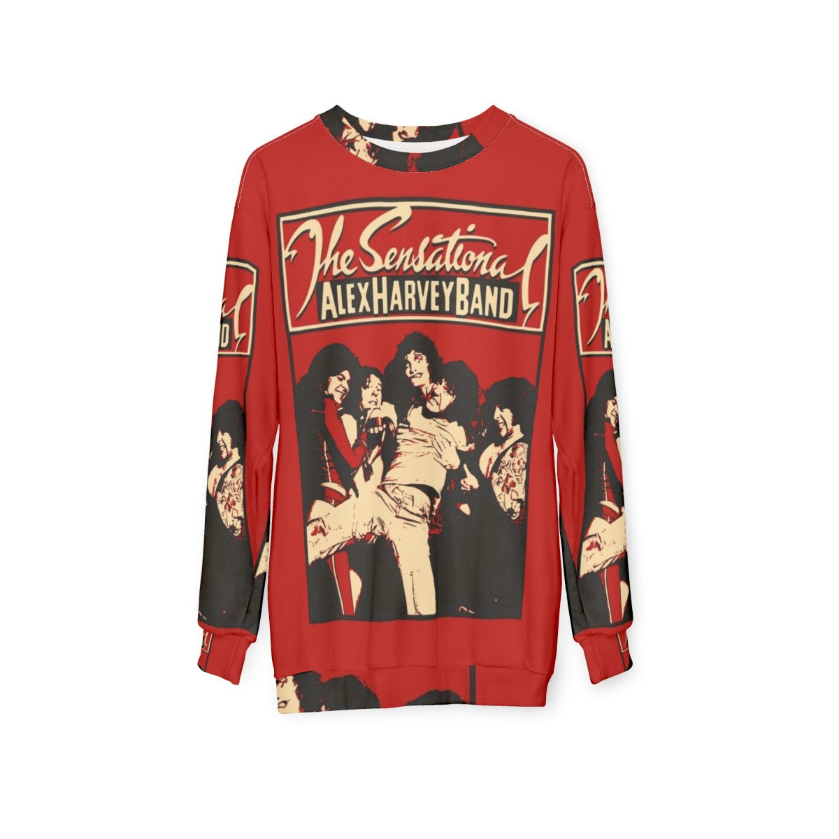 The Sensational Alex Harvey Band Sweatshirt - hanging