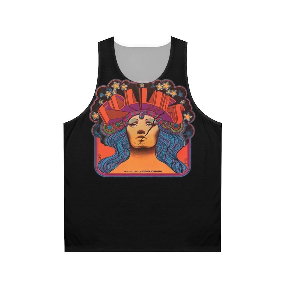 Unisex Follies Tank Top with Sondheim Inspired Design