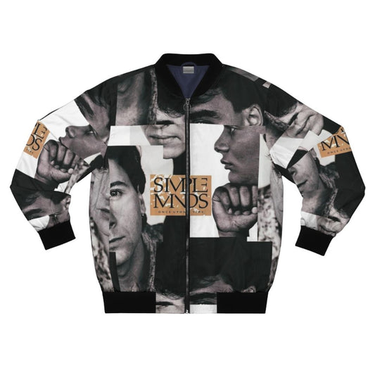 Simple Minds Bomber Jacket - New Wave Music Inspired Design