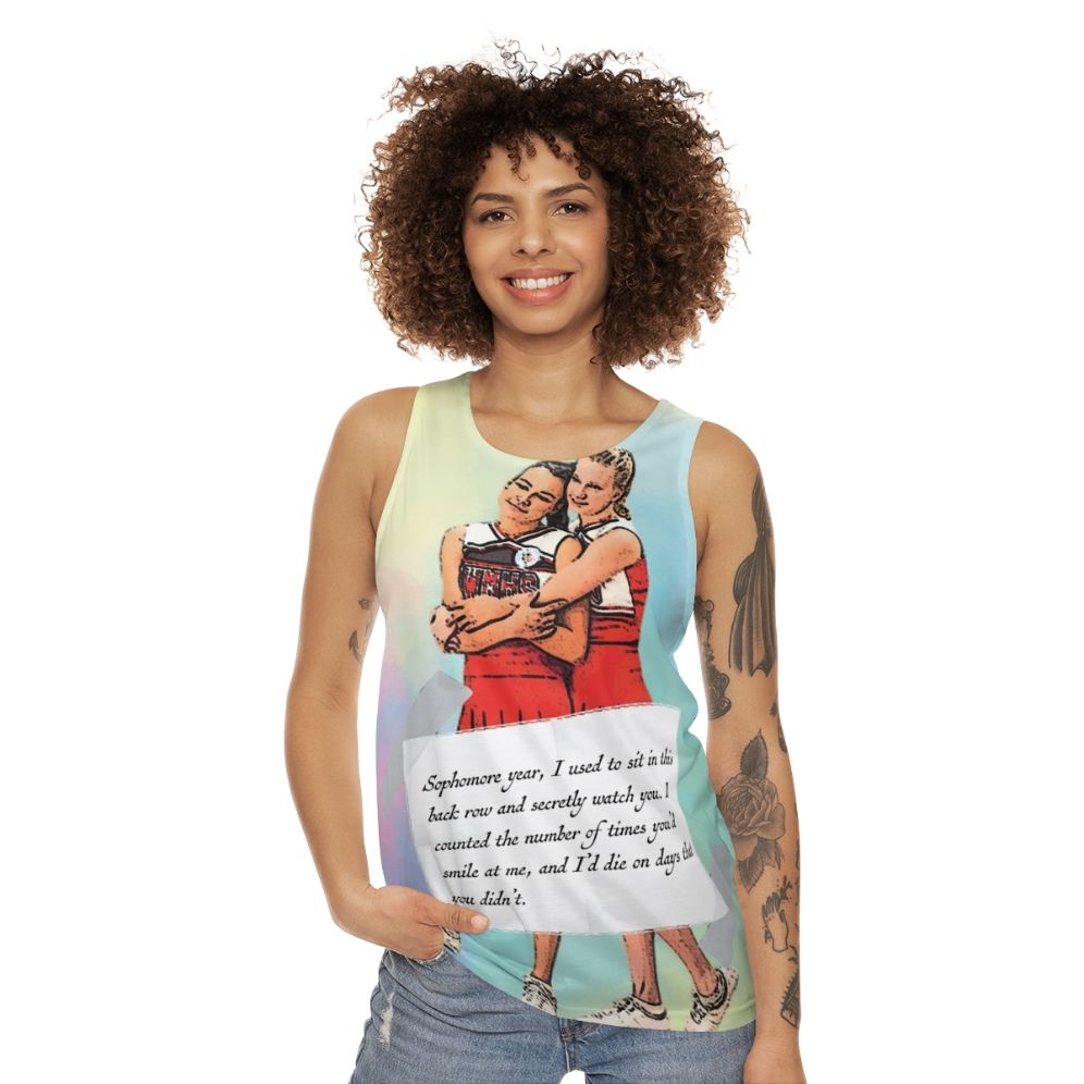 Glee Brittana Watercolor Unisex Tank Top - women