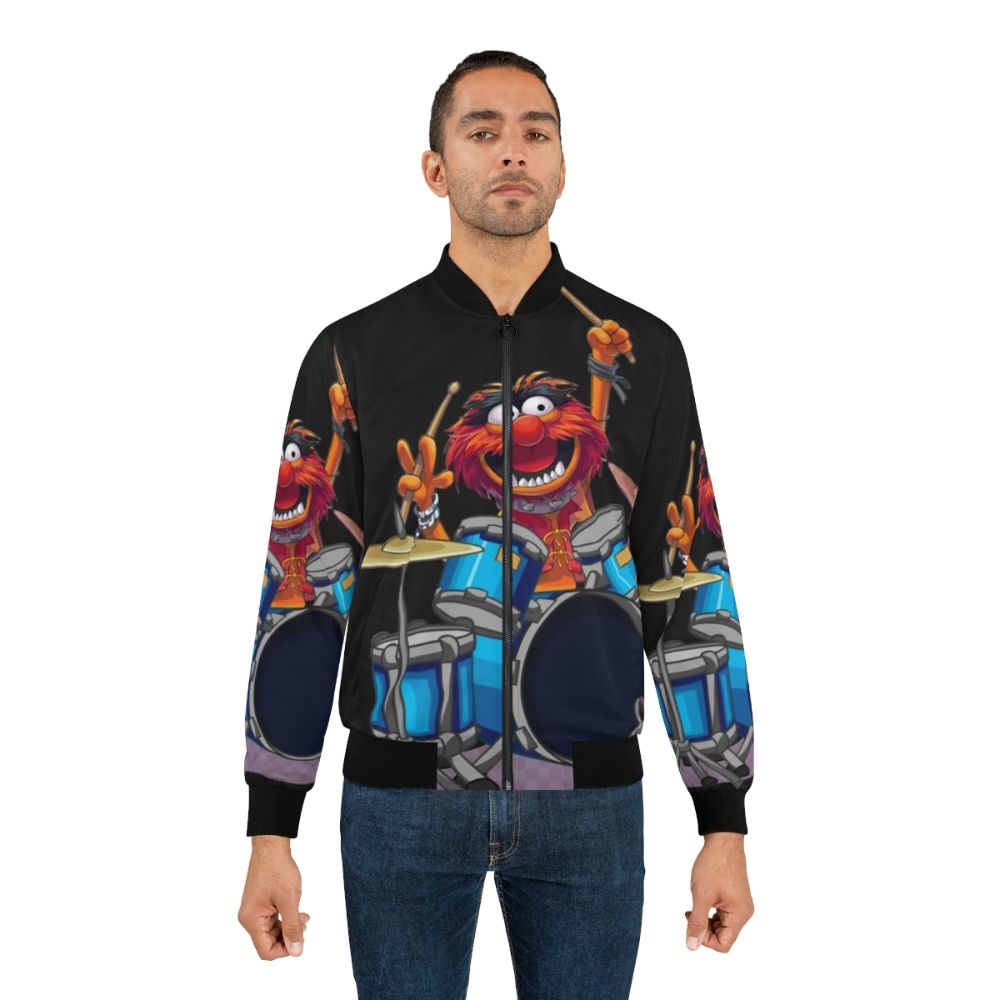 Classic bomber jacket featuring The Muppets' character Animal the drummer - Lifestyle