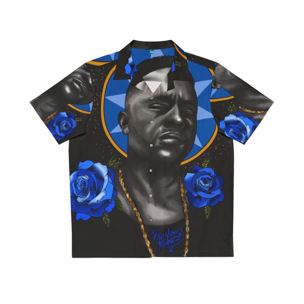 Boosie Badazz Hawaiian Shirt with Neotraditional Tattoo Art