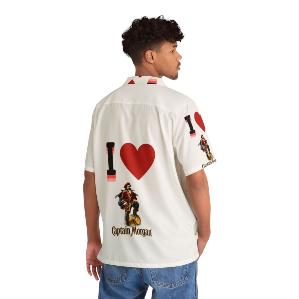 Captain Morgan Inspired Hawaiian Shirt - People Back