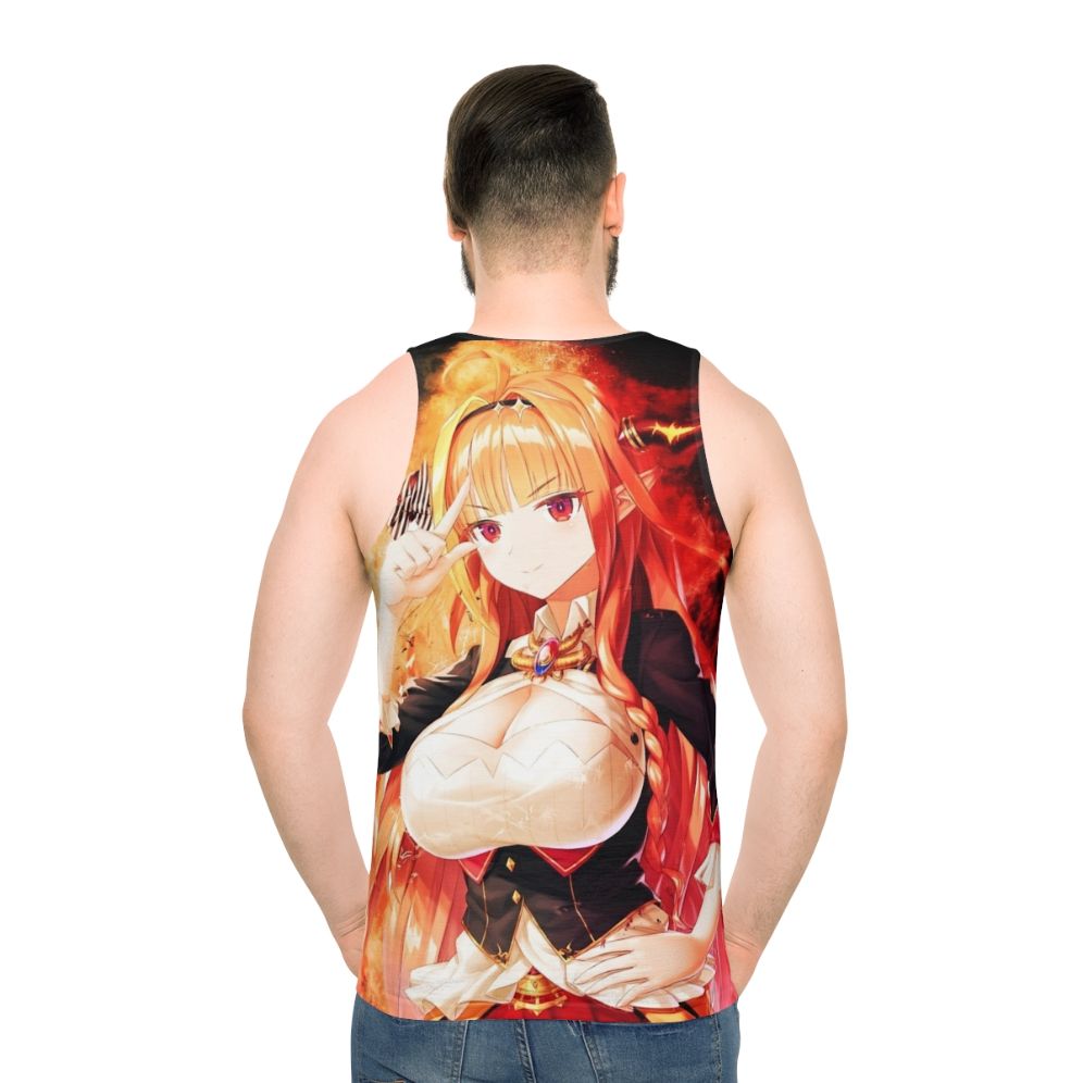 Hololive Kiryu Coco Unisex Anime Tank Top - men back