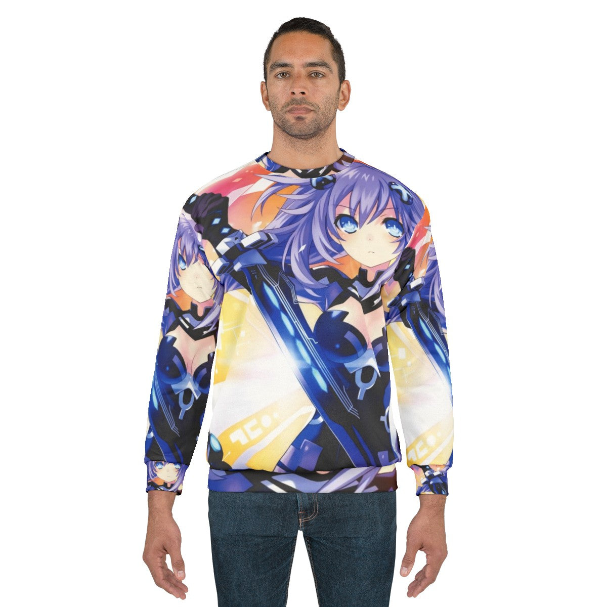 Neptunia Purple Heart Sweatshirt - men