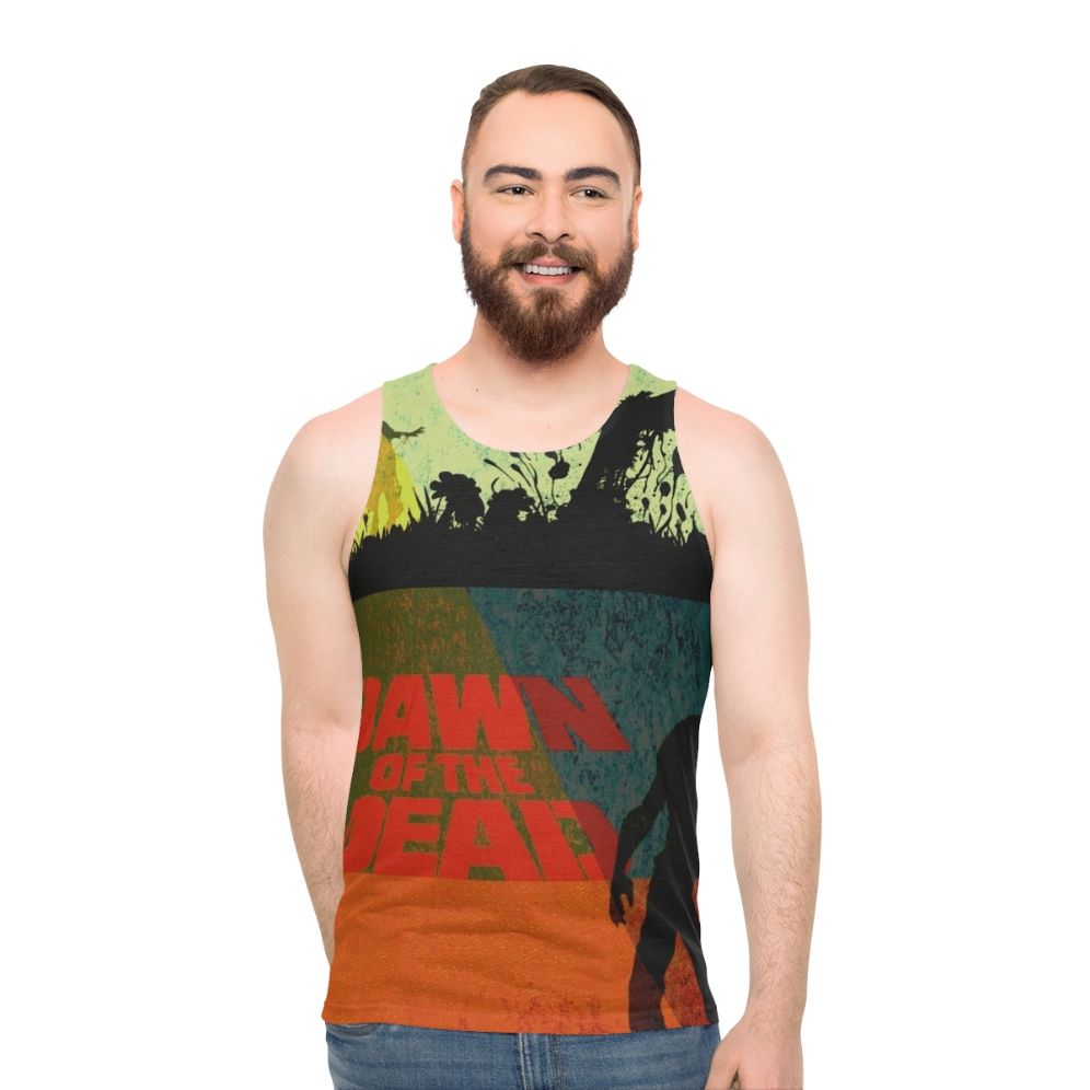 Vintage Modern Dawn of the Dead Unisex Tank Top - men