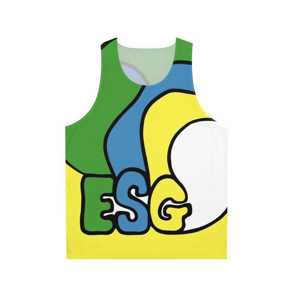 Esg post punk unisex tank top