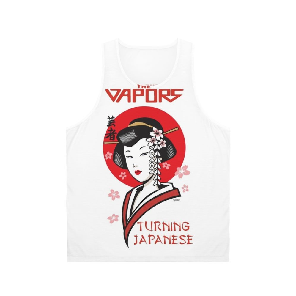 Retro 80s Turning Japanese The Vapors Unisex Tank Top