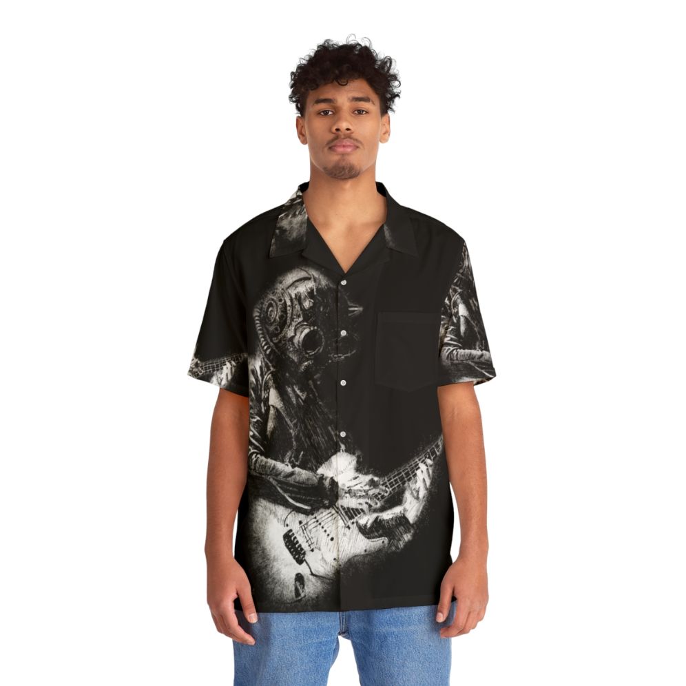 Ghost Nameless Ghouls Hawaiian Shirt - People Front