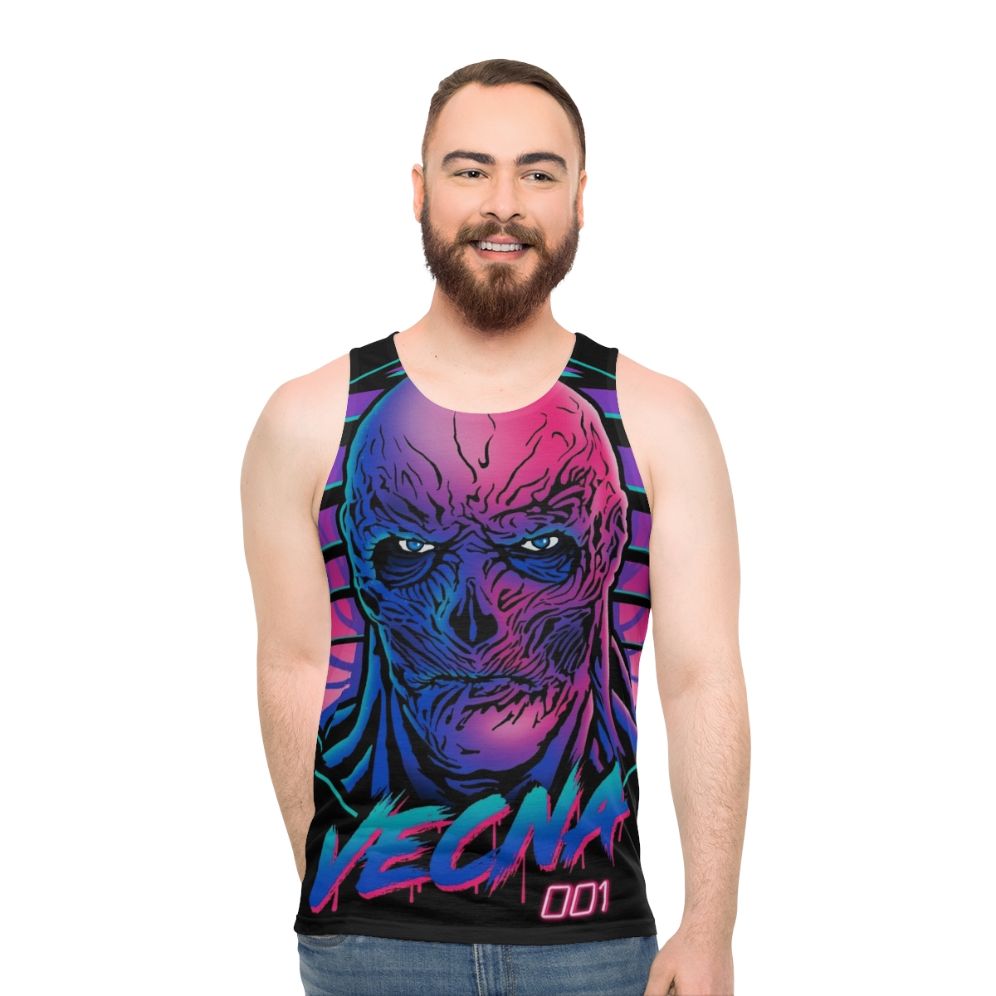 Retro Vecna horror fantasy tank top - men