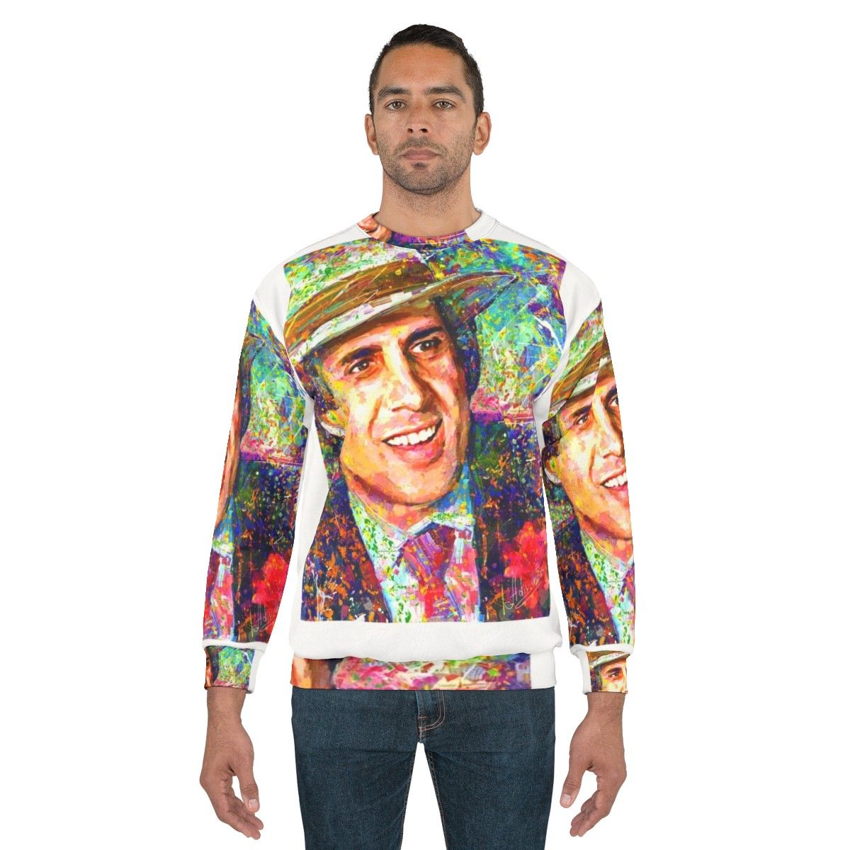 Adriano Celentano Impressionist Dream Sweatshirt - men