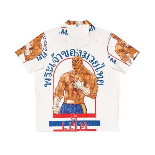 Sagat God Of Muay Thai Gym Hawaiian Shirt