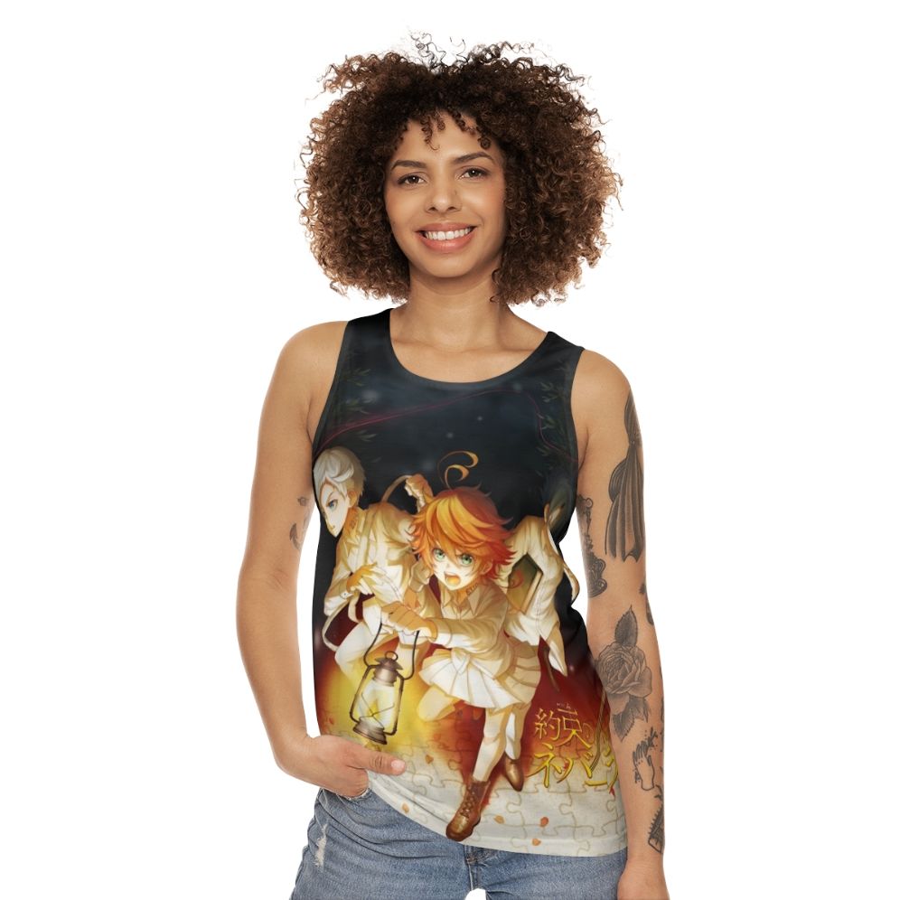 The Promised Neverland Unisex Tank Top - women