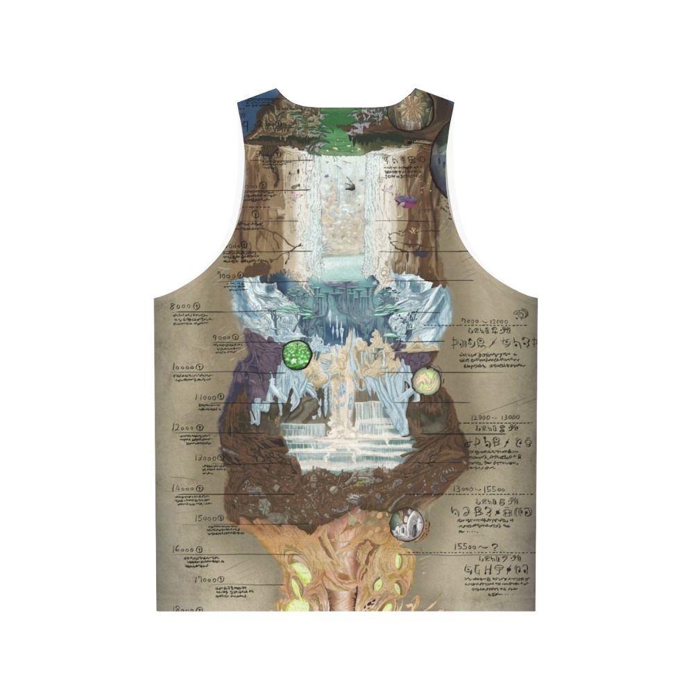 Made in Abyss Abyss Chart Unisex Anime Tank Top - Back