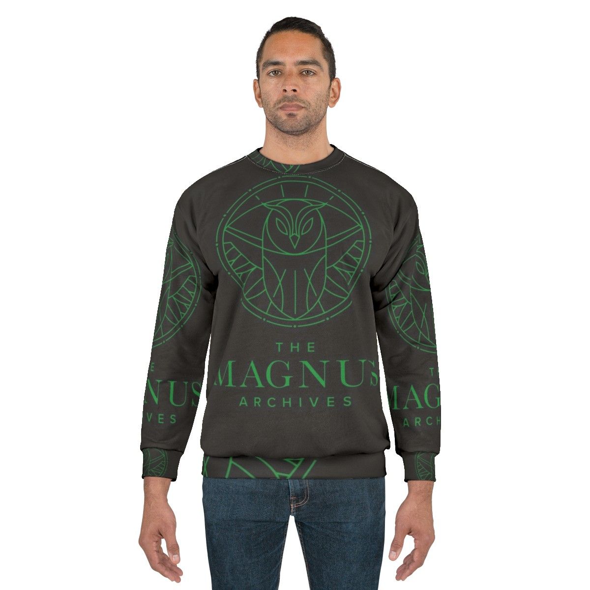 The Magnus Archives All Seeing Owl Sweatshirt - men