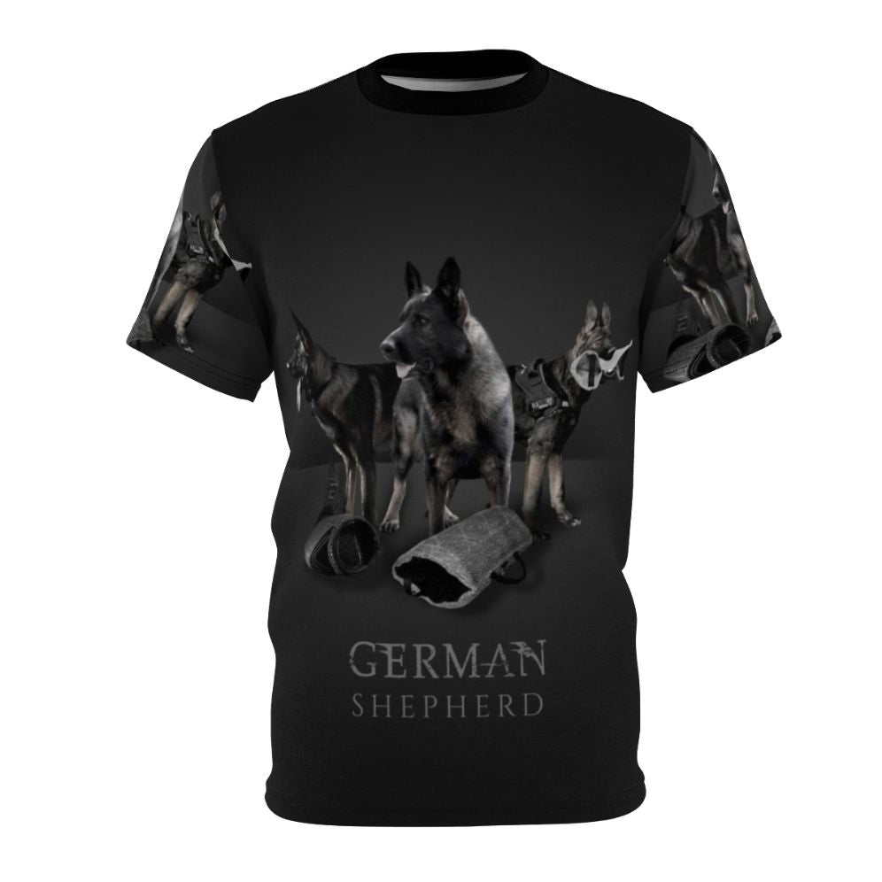 German Shepherd Dog Word Art T-shirt