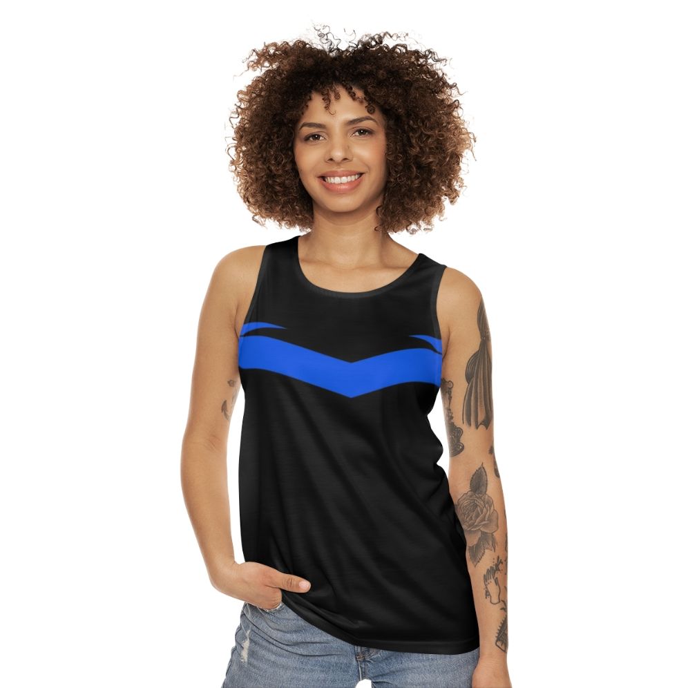 Nightwing Superhero Tank Top - women