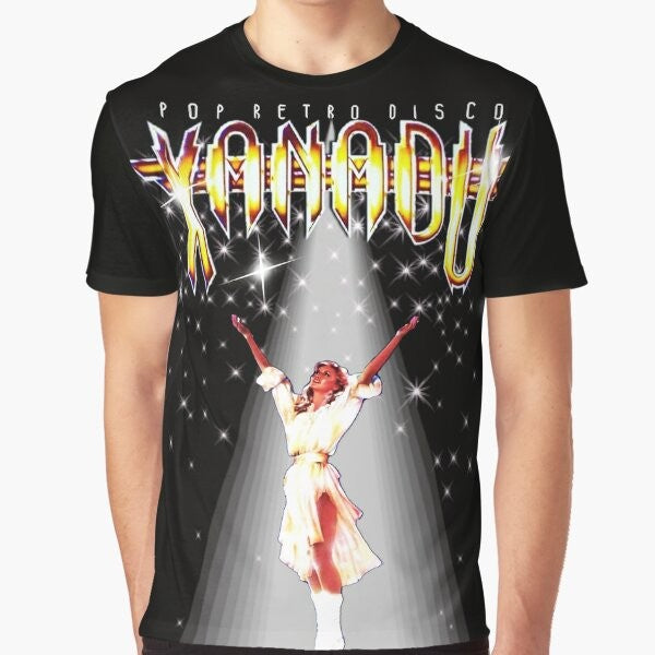 Olivia Newton-John "A Million Lights" Xanadu Retro Graphic T-Shirt