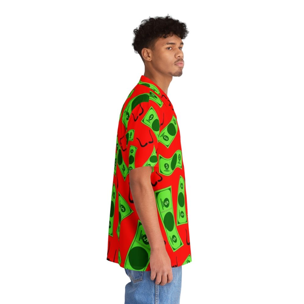 Money Heist Dollars Hawaiian Shirt with Colorful Pattern - People Pight