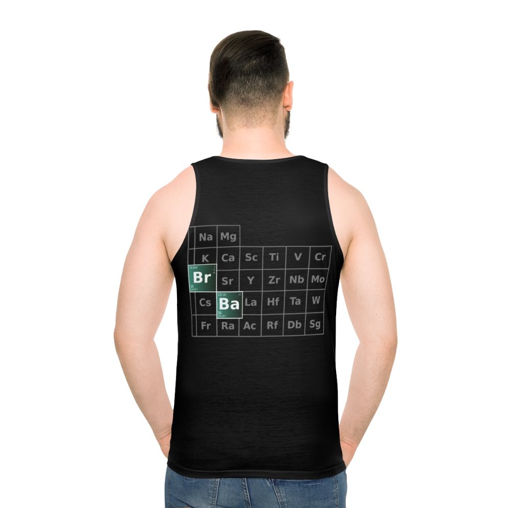 Breaking Bad Periodic Table Unisex Tank Top - men back