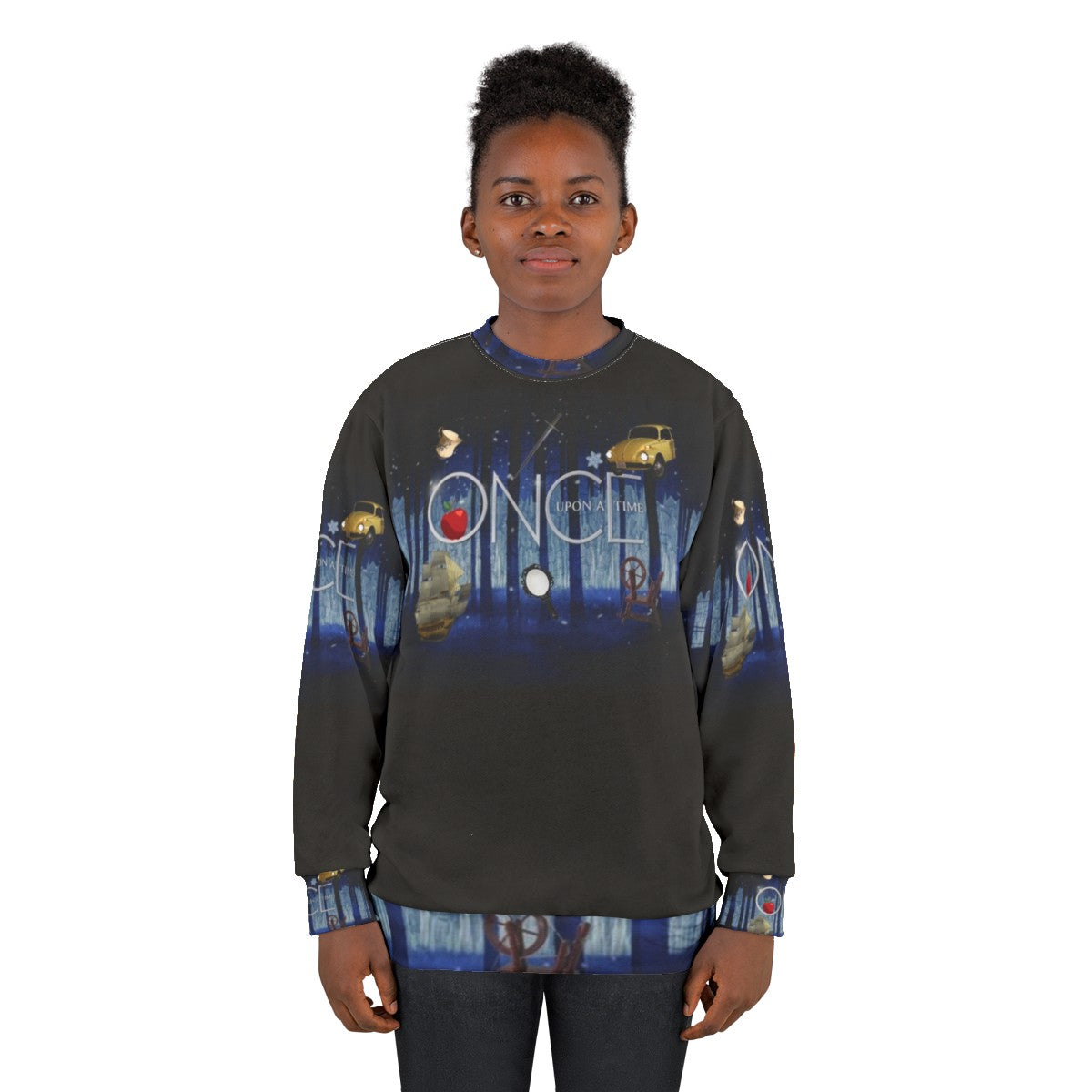 Once Upon A Time Sweatshirt featuring characters from the fantasy TV series - women