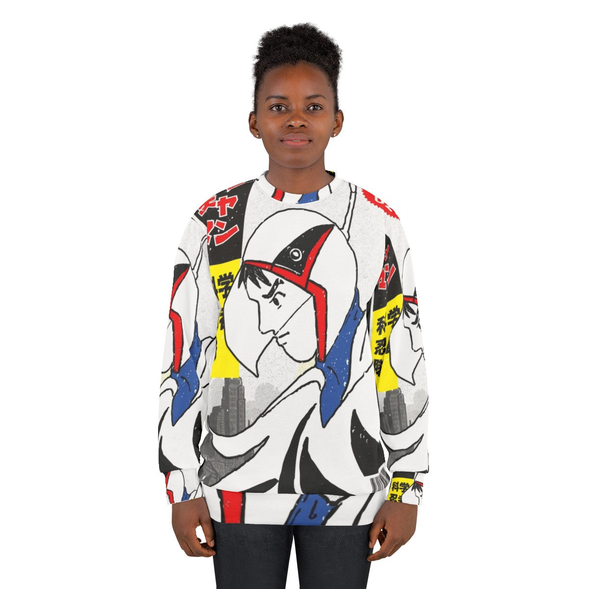 Gatchaman vintage anime sweatshirt - women