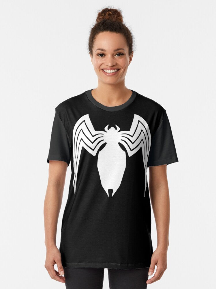 Venom symbiote alien graphic design t-shirt - Women