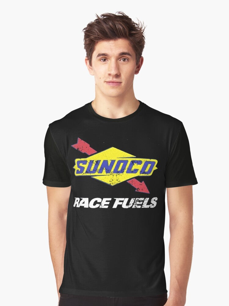 Vintage Sunoco Race Fuels logo graphic t-shirt - Men