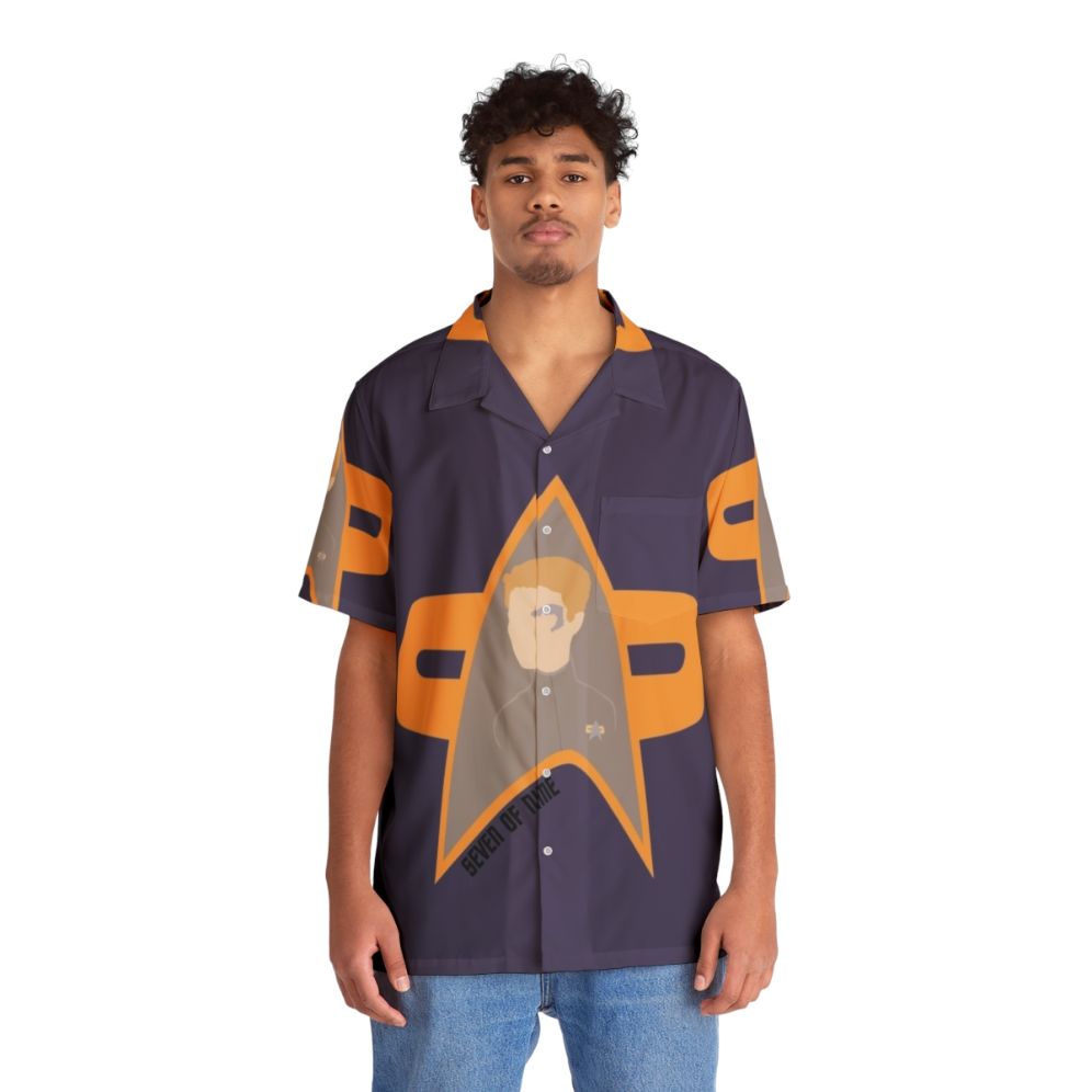 7 of 9 Star Trek Voyager Hawaiian Shirt - Lifestyle