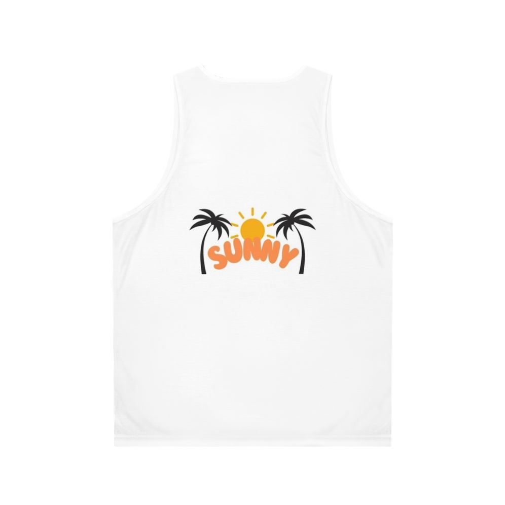 Unisex summer tank top - Back