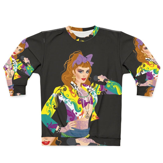 Dress Up Sweatshirt featuring Alejandro Mogollo Art