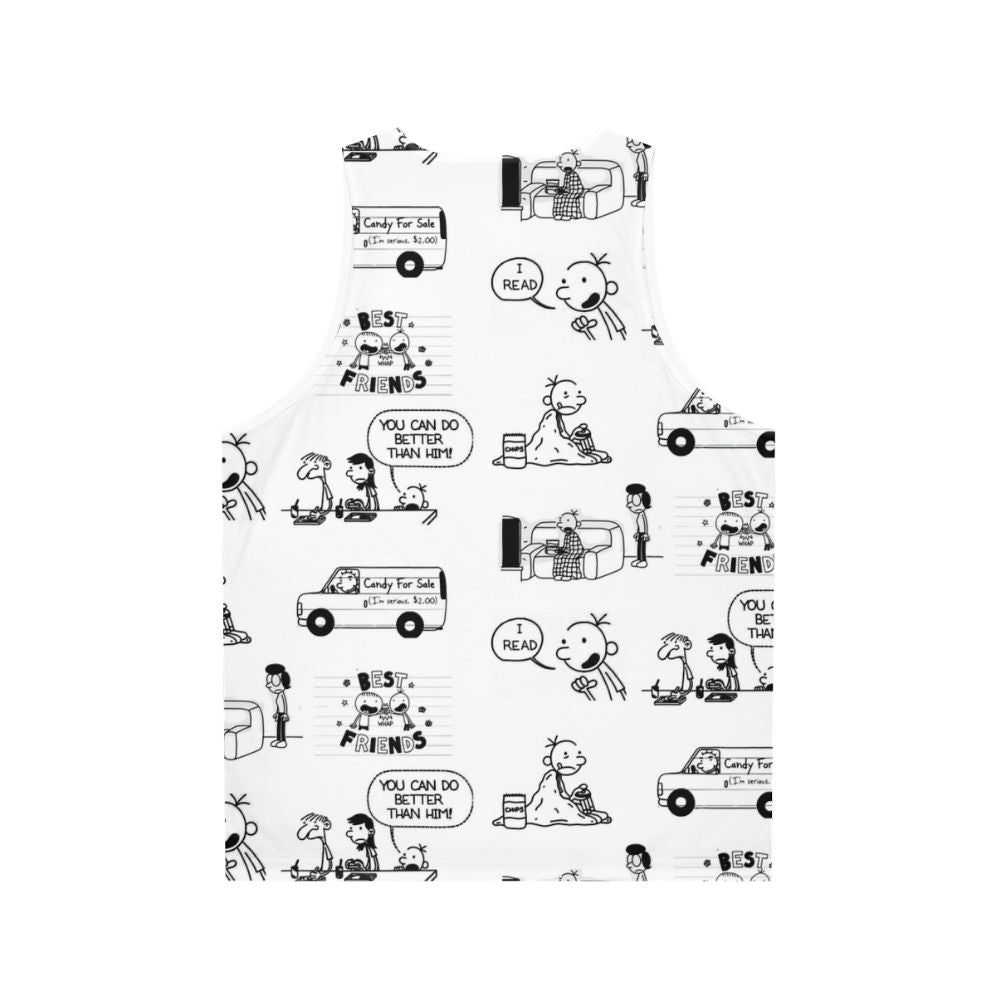 Diary of a Wimpy Kid Unisex Tank Top - Back