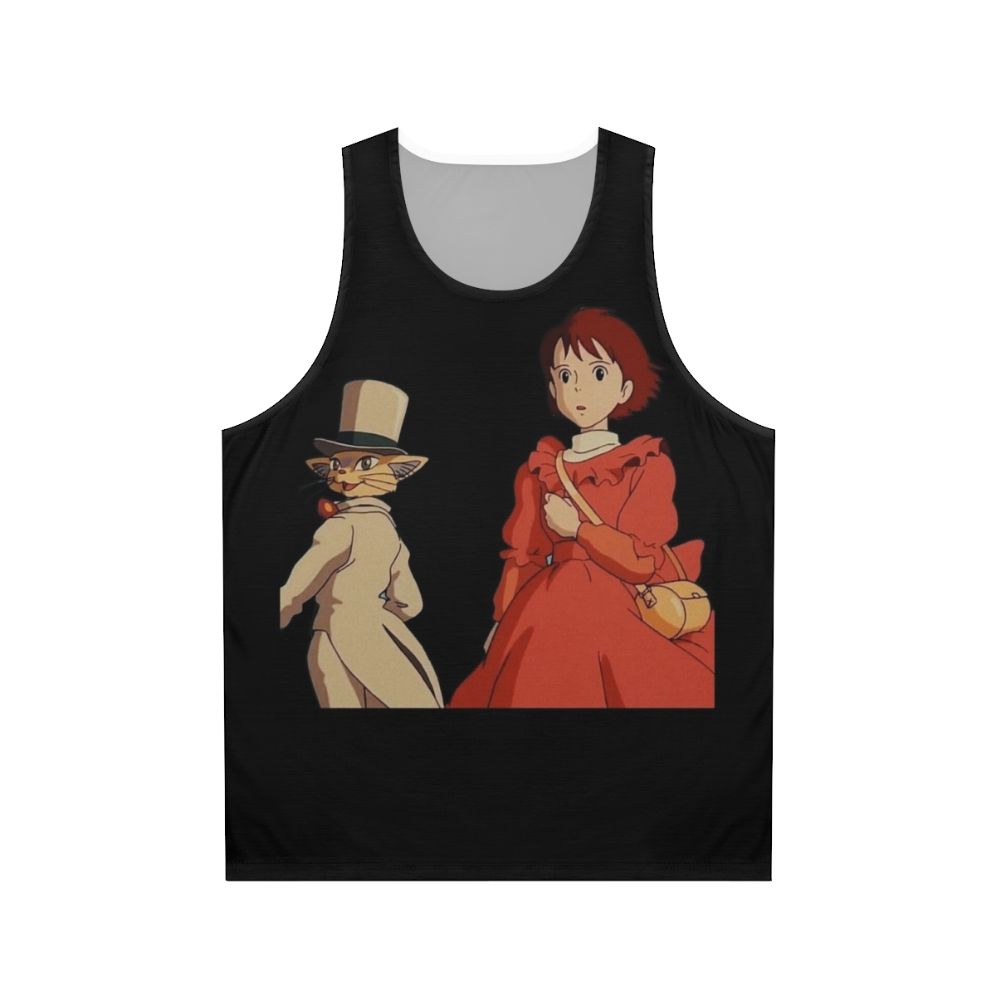 The Wind Rises Unisex Tank Top featuring Powerful Characters from the Studio Ghibli Film