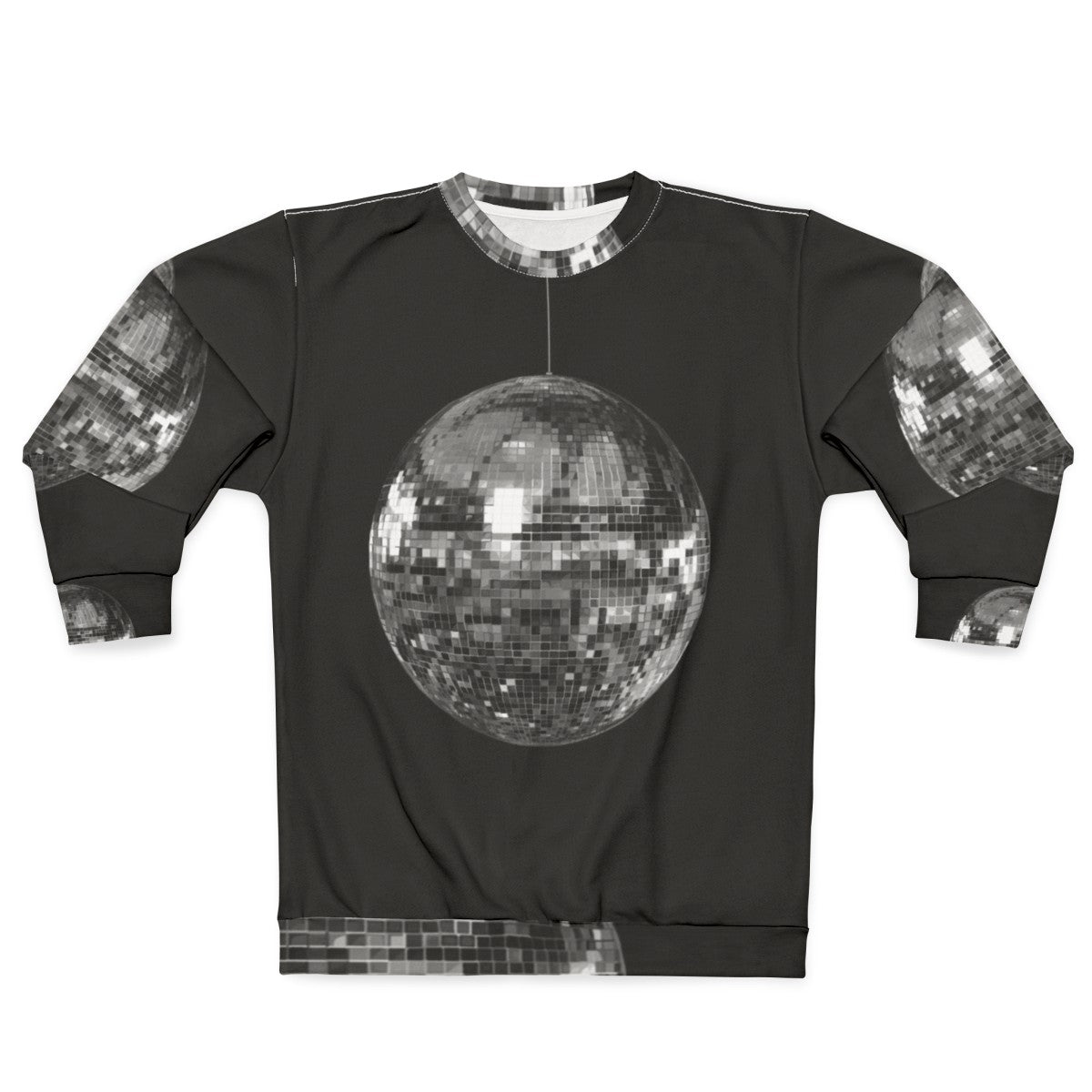 Silver Disco Ball Sweatshirt