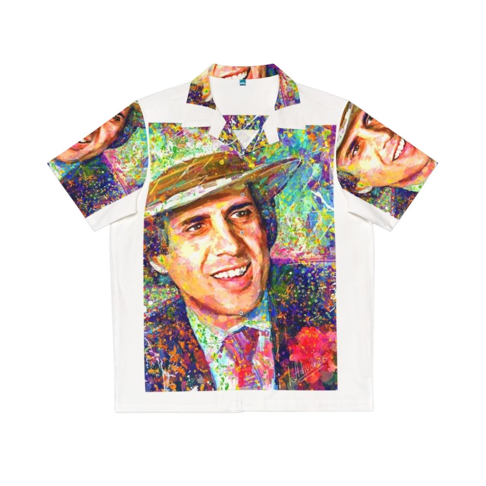 Adriano Celentano Dream Hawaiian Shirt with Impressionist Art